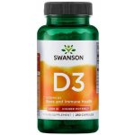 Swanson Vitamin D3 2000 IU 250 kapslí – Hledejceny.cz