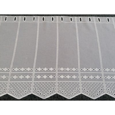 Záclona na vitrážku V615 80 cm – Hledejceny.cz