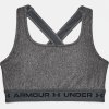 Sportovní podprsenka Under Armour Armour Medium Support Crossback Womens Charcoal Light Heather