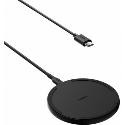Belkin BOOST CHARGE™ Qi 15W Bezdrátová nabíjecí podložka, bez adaptéru, černá – Zboží Živě