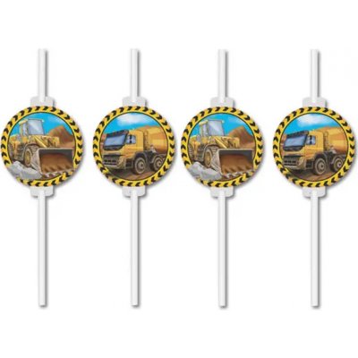 Procos Brčka papírová EKO Stavební stroje 4 ks – Hledejceny.cz