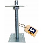 Adoby PSR 110s patka sloupku stavitelná šroubem 110x250mm/M24 svařená – Zboží Mobilmania