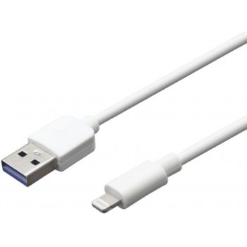 Mobilnet KAB-0196-USB-LIGHT datový USB/Lightning 2A, 1m, bílý