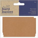 Docrafts Jmenovky na stůl (30ks) kraft hnědé – Zboží Živě