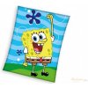 Dětská deka Carbotex Dětská fleecová deka Sponge Bob Zábava v Moři