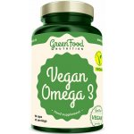 GreenFood Vegan Omega 3 90 kapslí – Hledejceny.cz