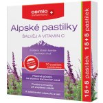 Cemio Alpské pastilky Šalvěj a vitamin C past.20 – Hledejceny.cz