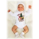 Dětské body s nápisem Moje první Vánoce – Zboží Dáma