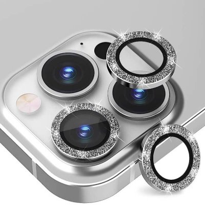 SES Třpytivé ochranné sklo na čočku fotoaparátu a kamery pro Apple iPhone 15 Pro Max 16430