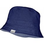 Maimo Mini Fisher Hat Stripes jeansmeliert/cerulean streifen – Zboží Dáma