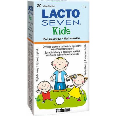 Vitabalans LactoSeven Kids 20 tablet