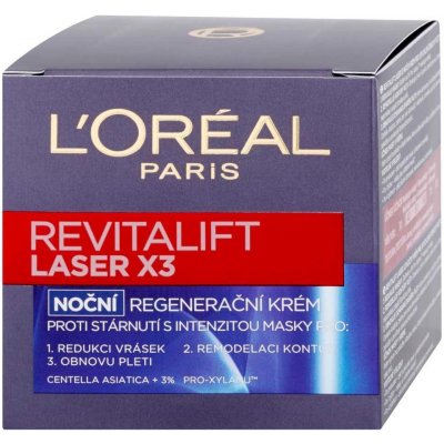 L'Oréal Revitalift Laser X3 noční 50 ml – Zboží Mobilmania