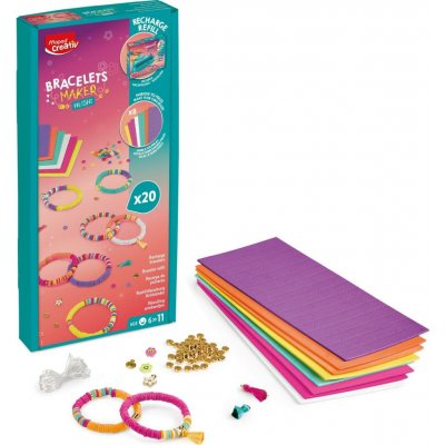 Maped 907407 Creativ sada náplní pro náramkový strojek BRACELETS – Hledejceny.cz