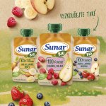 Sunar Bio kapsička Jablko banán 4m+ 100 g – Zboží Dáma