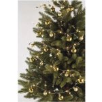Emos DCGW11 20 LED Girlanda zlaté koule s hvězdami teplá bílá 1,9 cm – Hledejceny.cz