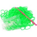 Loom Bands gumičky neonové zelené 180ks