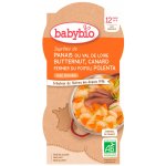 Babybio Pastiňák s máslovou dýni kachnou a polentou 2 x 200 g – Zboží Dáma