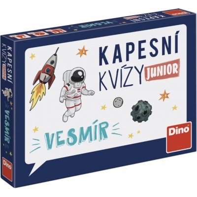 Dino Kapesní kvízy Vesmír – Zboží Mobilmania