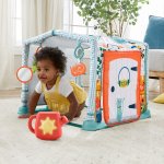 Fisher Price Hrací dečka s domečkem se zvuky HJK45 – Zboží Dáma