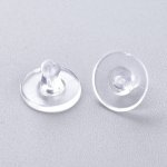 Náušnicové zarážky silikon talířek – Zboží Dáma