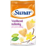 Sunárek Vanilkové sušenky pro první zoubky 175 g – Zboží Dáma