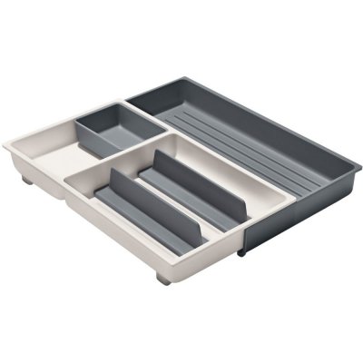 Organizér na příbory GOOD GRIPS 41 cm, šedá, plast, OXO – Zboží Mobilmania