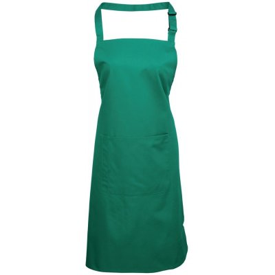 Premier Workwear Kuchyňská zástěra s laclem a kapsou Emerald – Hledejceny.cz