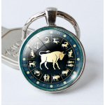Gaira přívěsek na klíče Zodiac 30803 Býk – Zboží Dáma