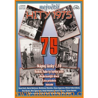 Největší hity 1975 CD – Zboží Mobilmania