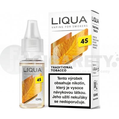 Ritchy Liqua 4S Traditional Tobacco 10 ml 20 mg – Zbozi.Blesk.cz