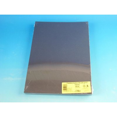 NOTES Slavošovce a.s. Kreslící karton A4/225g černý 50ks – Zbozi.Blesk.cz