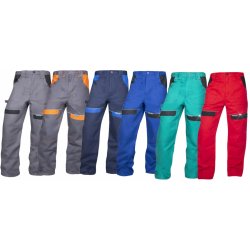Ardon H8308 Cool Trend Pracovní kalhoty do pasu šedá / oranžová
