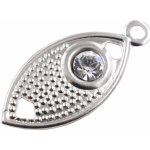 Přívěsek rybička se šatonem Crystal chirurgická ocel TC 128a-1 – Hledejceny.cz