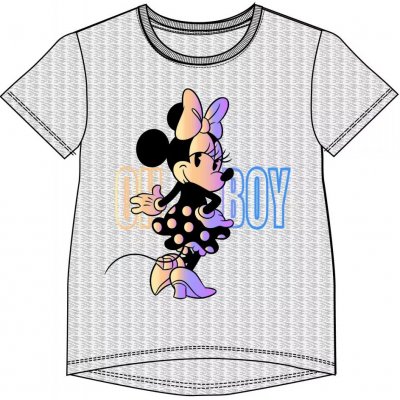 Javoli tričko krátký rukáv Disney Minnie šedé