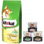 Kitekat s kuřecím masem a zeleninou 12 kg – Hledejceny.cz