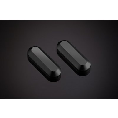 Kryty kapotáže Rizoma po demontáži zrcátek - pro motocykly TRIUMPH Daytona 675, černá (1pár) | Zboží Auto