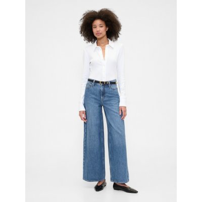 GAP Džíny Mid Rise Baggy modré – Sleviste.cz