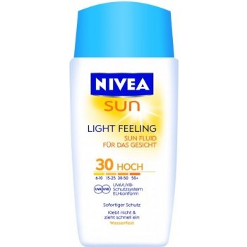 Nivea Sun Light Feeling lehký pleťový krém na opalování SPF30 50 ml