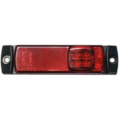 Svítilna poziční 12v/30v 130x32 3xled červená, kabel 0,5m 0106423_A, , , – Hledejceny.cz