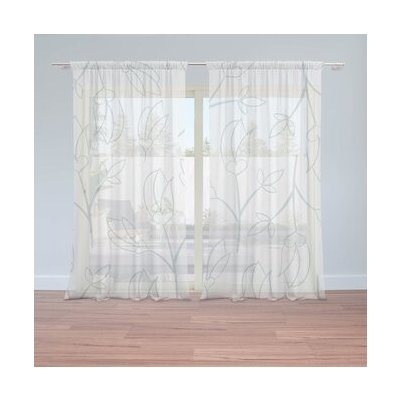 Sablio Záclony Poupátka: 2ks 150x250cm – Hledejceny.cz
