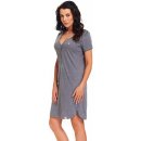 Dn-nightwear kojící noční košile TM.9301 dark grey