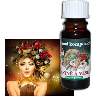 Slow natur vonný olej šťastné a veselé 10 ml – Hledejceny.cz