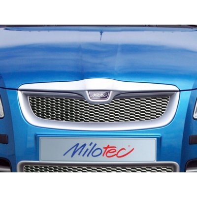 Milotec Sportovní maska s nerez tahokovem Škoda Fabia II (2006 - 2010) - – Sleviste.cz
