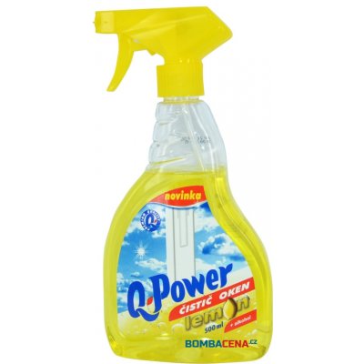 Q-Power čistič oken Citron 500 ml – Zbozi.Blesk.cz
