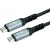 usb kabel Value 11.99.9086 USB4 40Gbps USB C(M) - USB C(M), PD 240W, 1m, černý