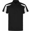 Pánské sportovní tričko Funkční polokošile s UV ochranou Movin tryskáčově černá / zlatá