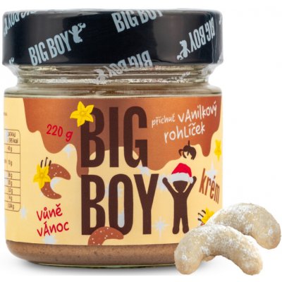 Big Boy Vanilkový rohlíček 220 g – Zboží Dáma