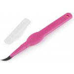 Ergonomický nůž / páráček k řezání a vykrajování, délka 13,5 cm Varianta: Růžová, Balení: 1 ks – Hledejceny.cz