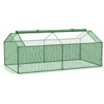 Aosom Outsunny Studený rám 180 x 90 x 70 cm Zelený – Sleviste.cz