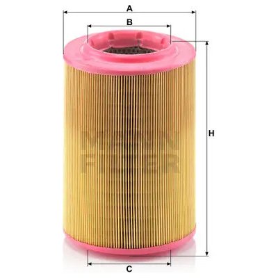 MANN FILTER Vzduchový filtr C 17 201/3 – Hledejceny.cz